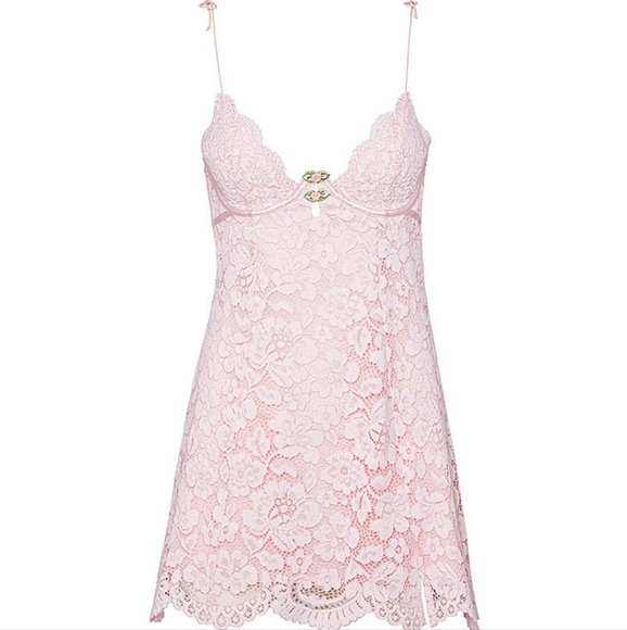 NWT FOR LOVE & LEMONS PINK Creamsicle Lace Dress NWT FOR LOVE & LEMONS PINK Creamsicle Lace Dress